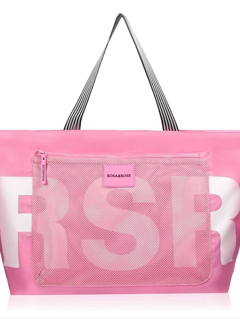 Water Resistant Beach Tote Bag | Large Shopping Shoulder Bag